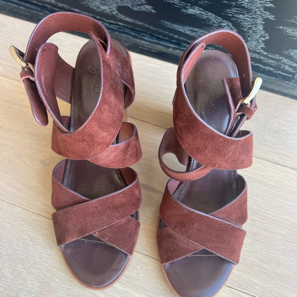 Joie Suede Strappy Sandals